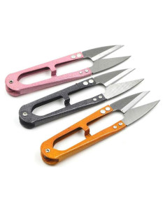 Paquete de 3 tijeras de poda MUUZLL 10,41 cm acero inoxidable