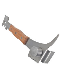 AukBeeFun Herramienta de Colmena 7 en 1 Acero Inoxidable