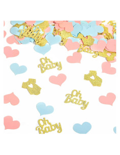 240 Piezas Confeti de Revelación de Género Sumind