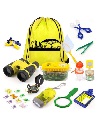 Kit de Explorador Kaqinu 24 Piezas para Niños al Aire Libre
