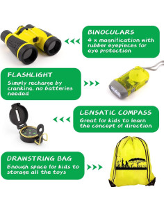 Kit de Explorador Kaqinu 24 Piezas para Niños al Aire Libre 2