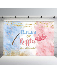 Fondo de Revelación Azul Rosa MEHOFOND 210x150cm Fiesta 2