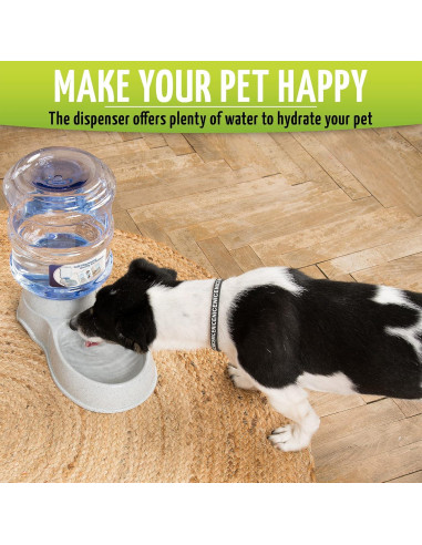 Dispensador de Agua ZONETECH 3.7L para Gatos y Perros