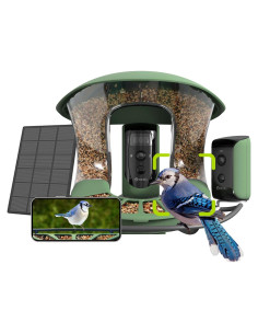 Comedero Inteligente Birdfy 2 con 3 Lentes y AI para Aves