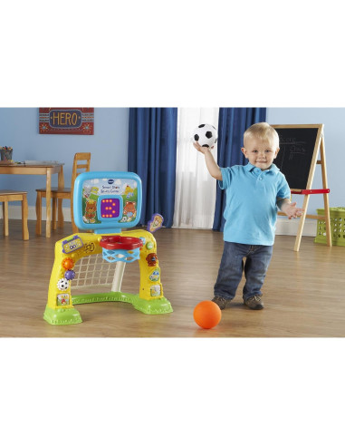 Centro Deportivo VTech 80-156301 Amarillo 2 en 1