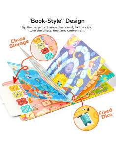 Juego de Mesa Magnético 6 en 1 Mideer - Aventura en el Museo 2