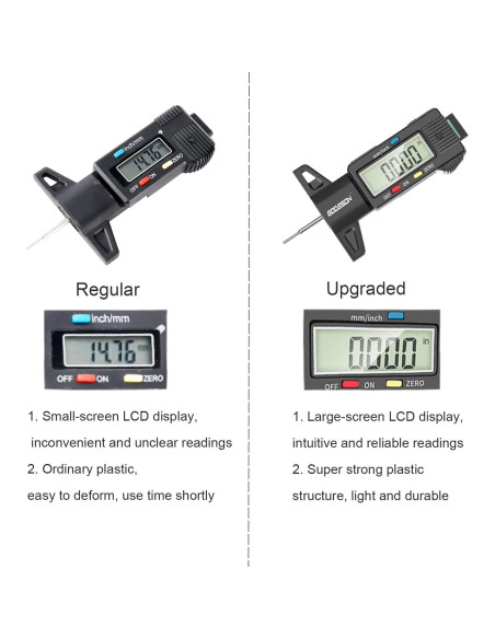 Medidor de Profundidad de Banda de Rodadura GODESON Solar