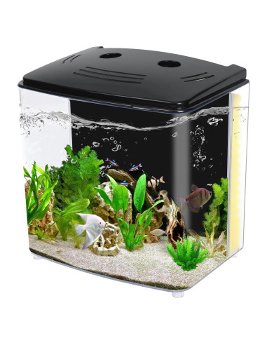 Acuario AQUANEAT 4.5 Litros con Luz LED y Filtro