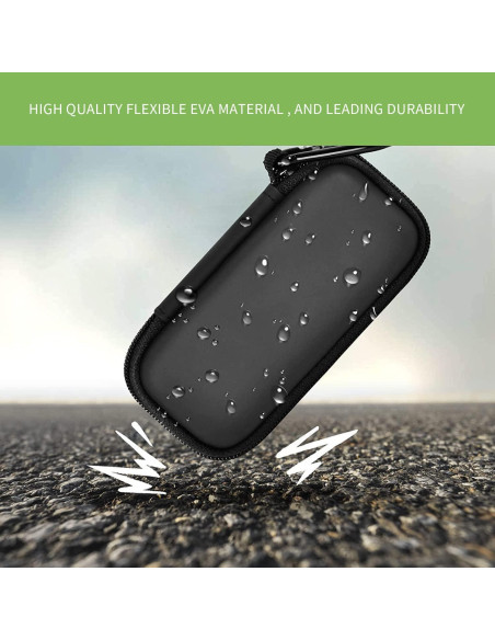 Funda para Monitor de Corazón ALKOO Kardia Mobile ECG Negro Funda para Monitor de Corazón ALKOO Kardia Mobile ECG Negro