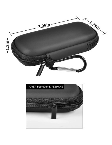 Funda para Monitor de Corazón ALKOO Kardia Mobile ECG Negro