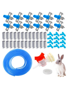 Kit de Riego Automático para Conejos MingQiEven 12 Bebederos