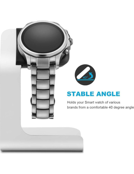 Soporte de Reloj Tranesca para Relojes Inteligentes Gris