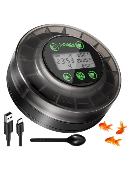 Dispensador Automático de Comida para Peces Papettly CY-109