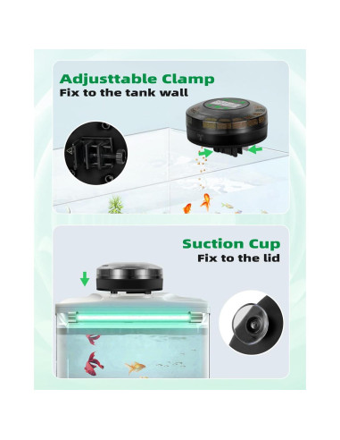 Dispensador Automático de Comida para Peces Papettly CY-109