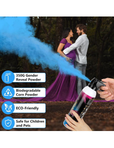 Extintor de Fuegos WITOROR Revelación de Género Azul 0.35 kg 2