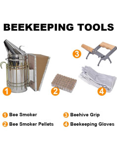Kit de Apicultura Honey Lake 16 Piezas Herramientas Esenciales 2
