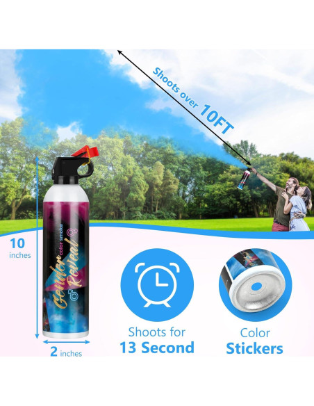 Extintor de Fuegos WITOROR Revelación de Género Azul 0.35 kg