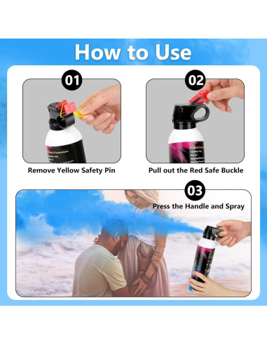 Extintor de Fuegos WITOROR Revelación de Género Azul 0.35 kg