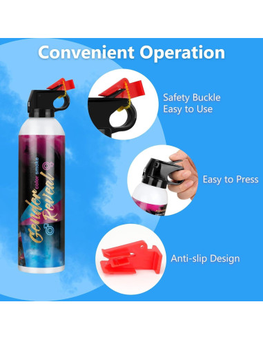 Extintor de Fuegos WITOROR Revelación de Género Azul 0.35 kg