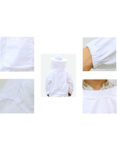 Traje de Apicultor XGUNION Unisex con Chaqueta y Pantalones 2