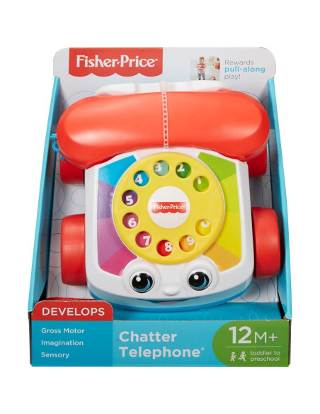 Teléfono Chatter Fisher-Price para Niños con Ruedas
