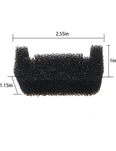 Filtro de Espuma Caishun para Fuente de Gato 8 Piezas 6.5 cm 2