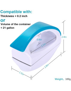 Limpiador Magnético para Acuarios NEPTONION AQMBS1 Flotante 2