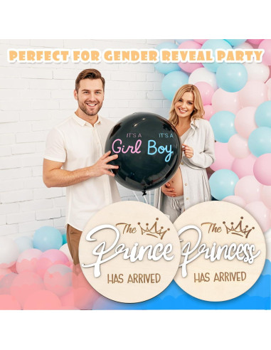 Cartel de Anuncio de Bebé AINBIN 15.24 cm con Soporte y Bolígrafo