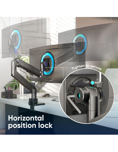 Soporte de Monitor ONKRON G130-B para 17-57" Negro