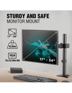Soporte de Monitor ELG F50N Ajustable para Pantallas 34'' 2