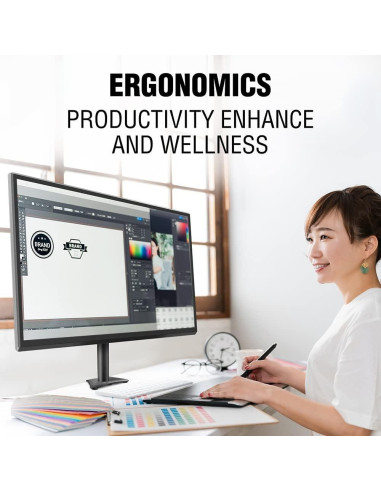 Soporte de Monitor ELG F50N Ajustable para Pantallas 34''