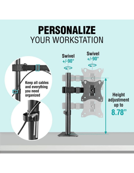 Soporte de Monitor ELG F50N Ajustable para Pantallas 34''