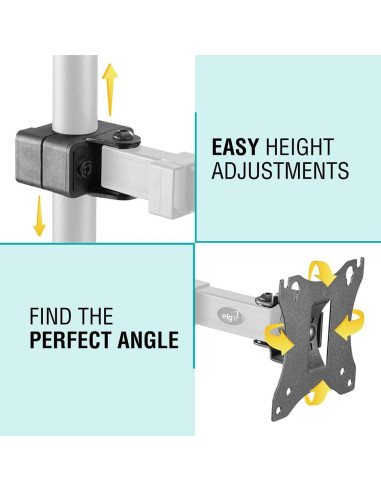 Soporte de Monitor ELG F50N Ajustable para Pantallas 34''