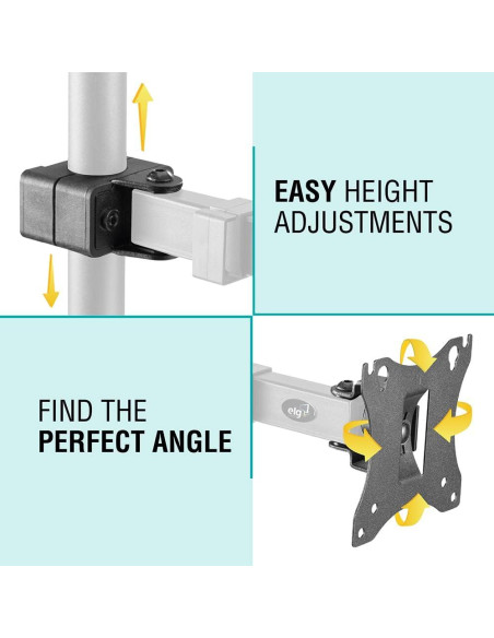 Soporte de Monitor ELG F50N Ajustable para Pantallas 34''
