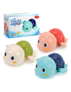 Juguetes de Baño SEPHIX Tortugas para Bebés 3 Piezas
