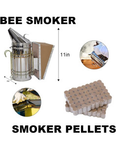 Kit de Apicultura Wiz Bir 22 Piezas con Ahumador y Velo 2