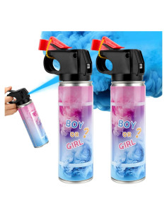 Extintor de Revelación de Género QIYVLOS 2 Paquetes Azul