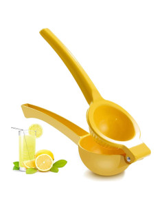 Exprimidor Manual de Limón Y-me Amarillo 0.3L Aluminio