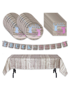 Kit Fiesta Revelación de Género Havercamp 34 Piezas