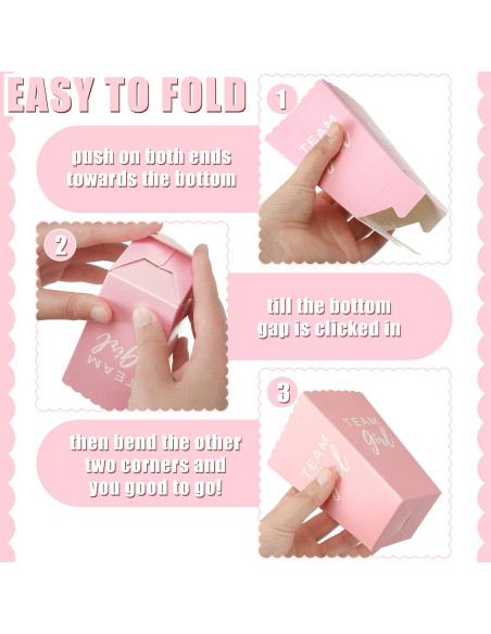 50 Cajas de Palomitas para Revelación de Género - Hotop