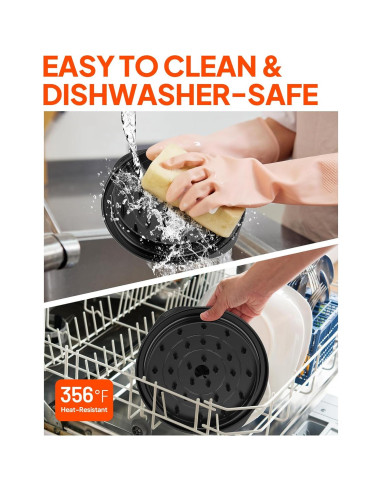 Desmenuzador de Pollo Rempole BG1111, Antideslizante, Rojo