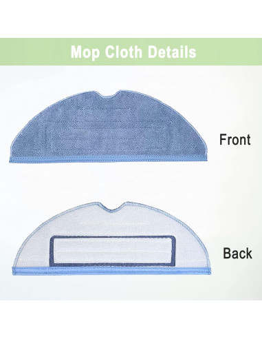 Kit Repuesto Bvhonwe para Roborock S7 S7+ 16 Piezas