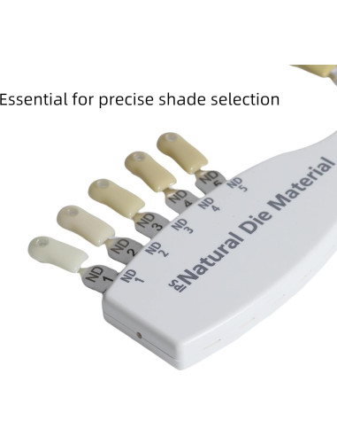 Guía de Color Dental FAQQI 5 Colores y 4 Tonos