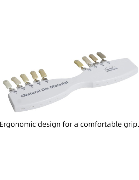 Guía de Color Dental FAQQI 5 Colores y 4 Tonos