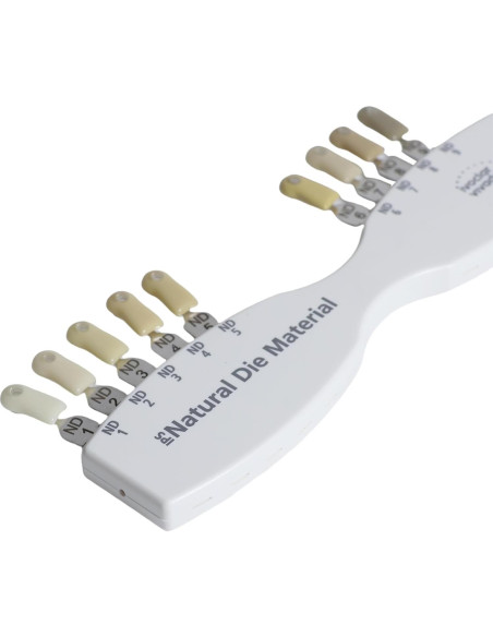 Guía de Color Dental FAQQI 5 Colores y 4 Tonos