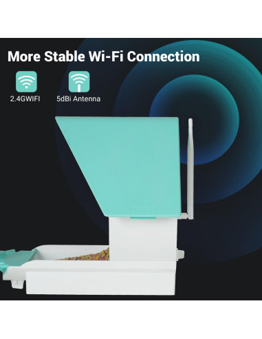 Comedero Inteligente para Aves Birdkiss 1080P HD Solar