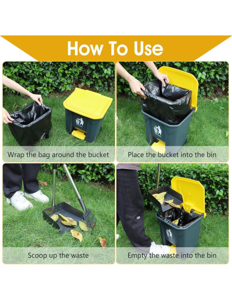 Cubo de Basura para Excremento de Perro ITEFDTUTNE 20L Exterior