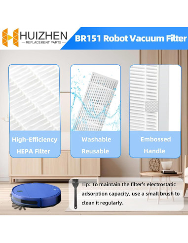 Accesorios para Robot Aspiradora HUIZHEN BR151 - 24 Piezas