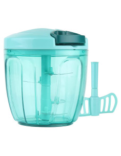 Cortador de Verduras Manual Cambom 900ml Azul Seguro BPA