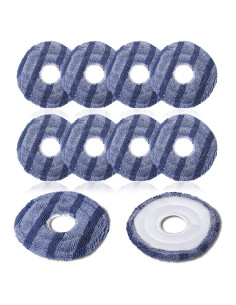 Paños de Trapeador Lavables FAMELEC para Eufy X10 Pro Omni